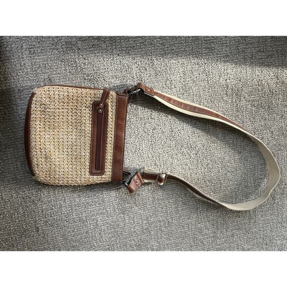 Chaps  Vintage woven material crossbody purse - Picture 12 of 14